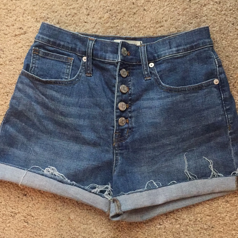 Madewell High Waisted Shorts